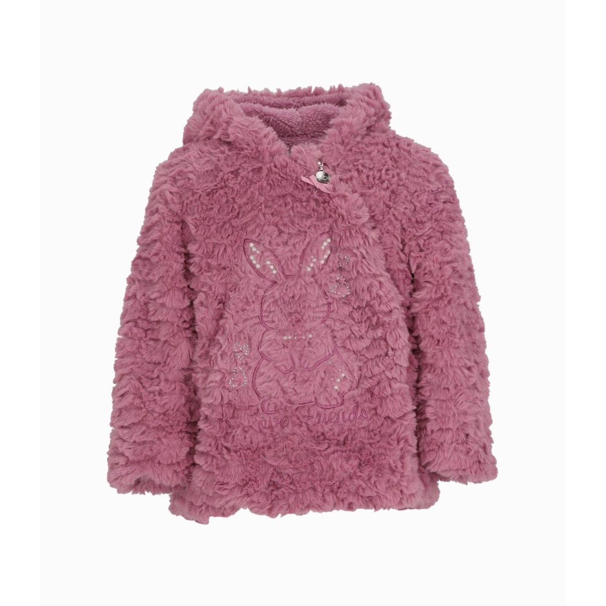 LIMONADA - Chaqueta bebé con conejo palo rosa Limonada