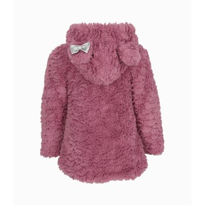 Imagen 2 del producto Chaqueta bebé con conejo palo rosa