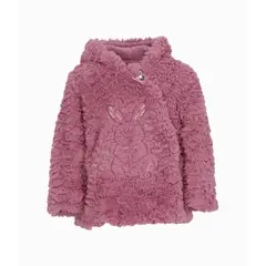 LIMONADA - Chaqueta bebé con conejo palo rosa