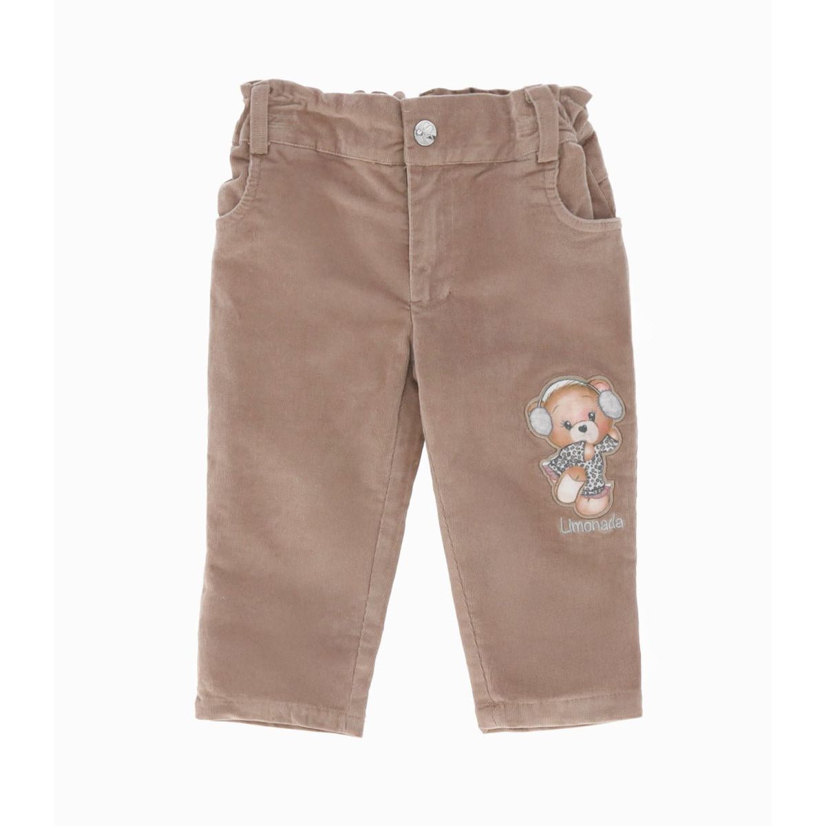 LIMONADA - Pantalón bebés con osito beige Limonada