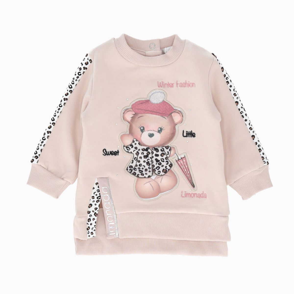 LIMONADA - Conjunto bebés con oso beige Limonada