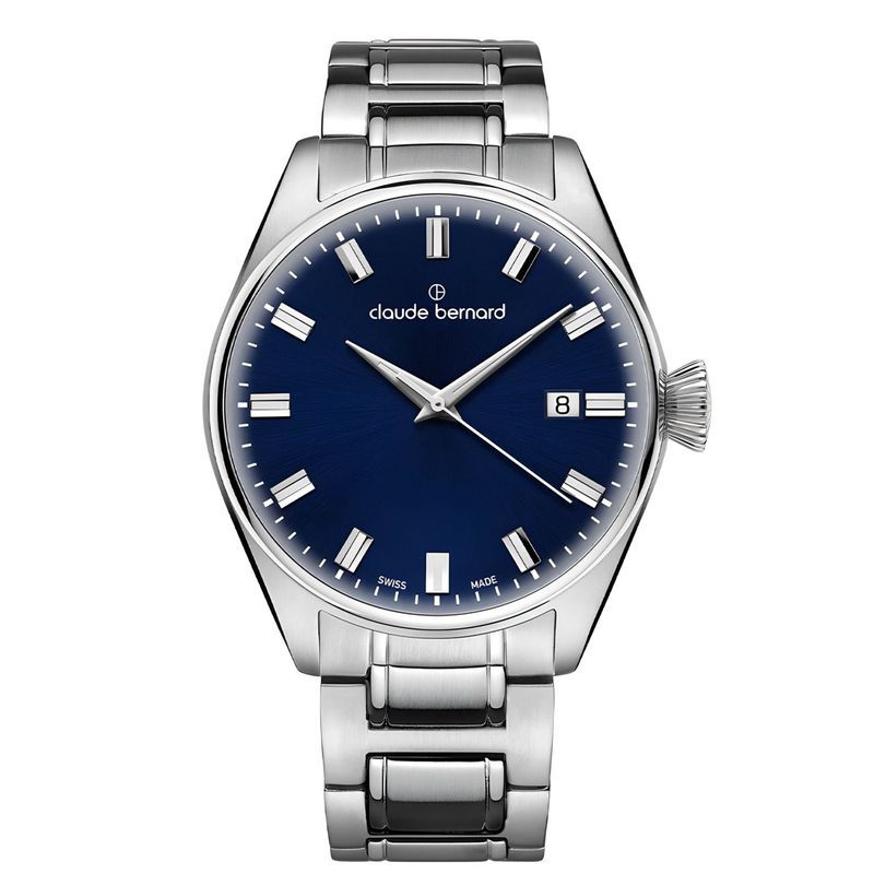 CLAUDE BERNARD - Reloj Claude Bernard Classic Acero Esfera Azul Hombre