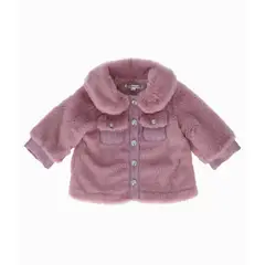 LIMONADA - Chaqueta bebés sherpa blanco