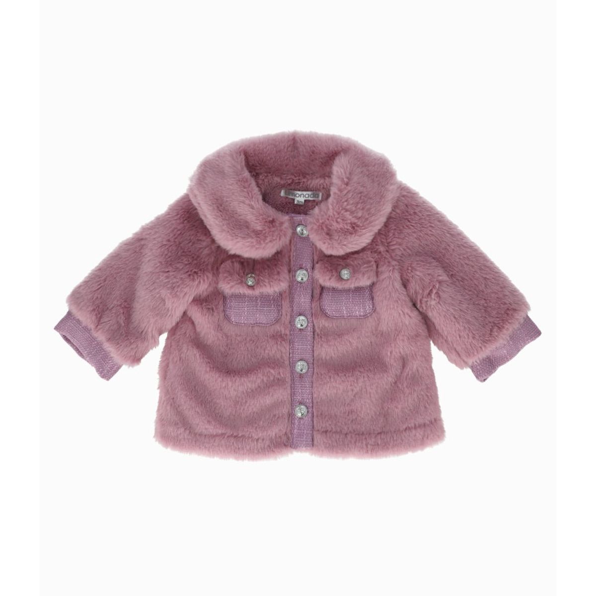 LIMONADA - Chaqueta bebés sherpa blanco Limonada