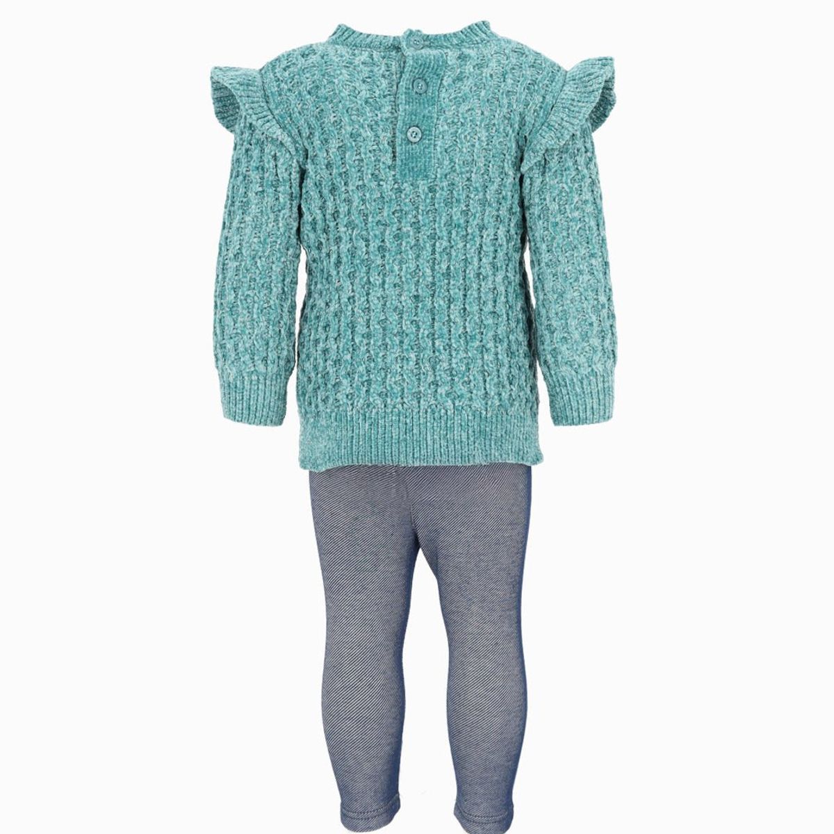 LIMONADA - Conjunto bebés tejido Petroleo Limonada