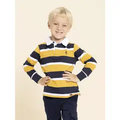 HUSH PUPPIES - Polera MangaLarga Oscar Niño Amarillo