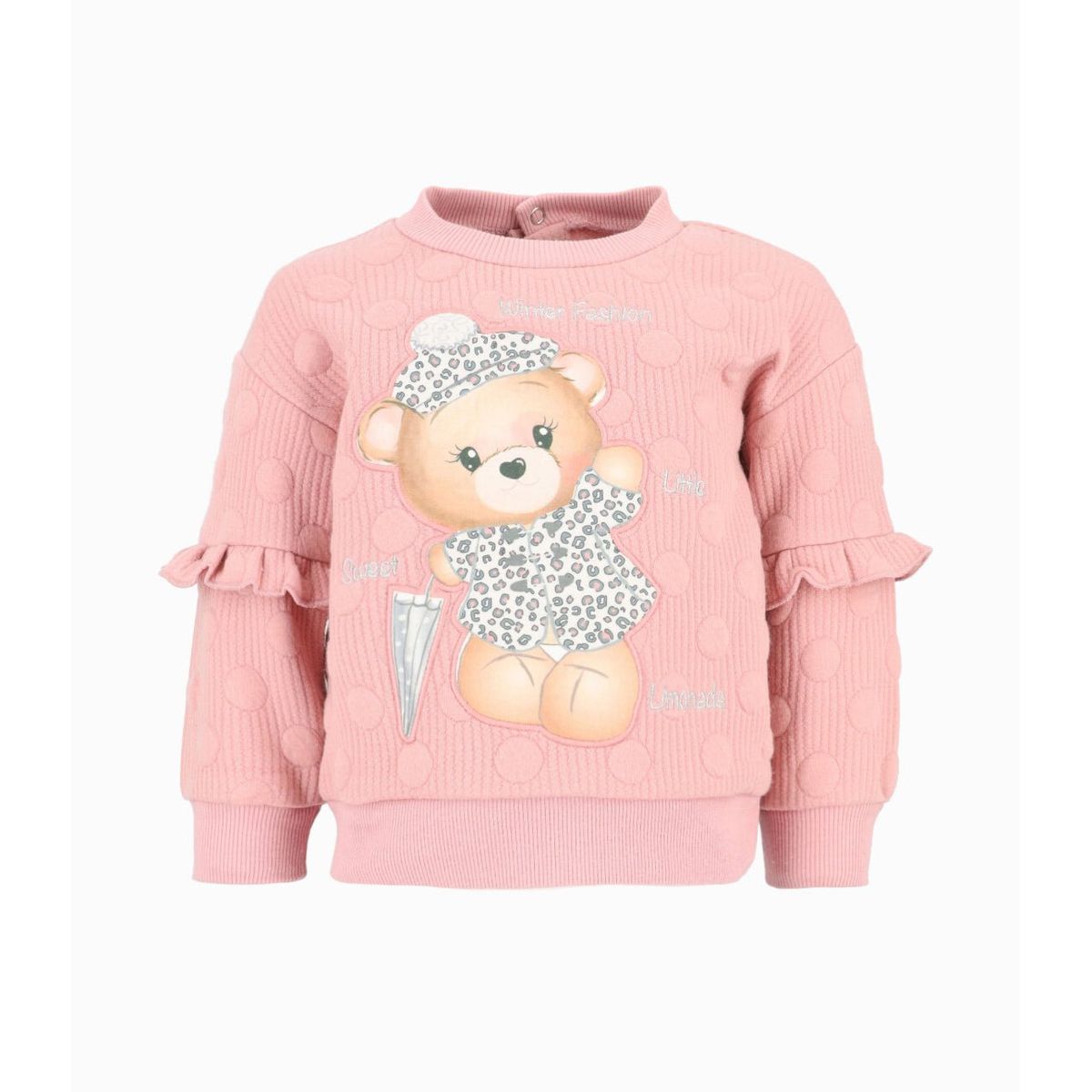 LIMONADA - Polerón bebés con diseño palo rosa Limonada