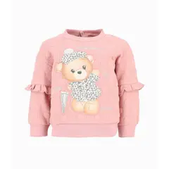 LIMONADA - Polerón bebés con diseño palo rosa