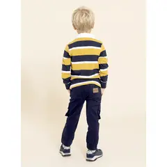 HUSH PUPPIES - Polera MangaLarga Oscar Niño Amarillo