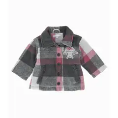LIMONADA - Chaqueta bebés cuadrillé gris