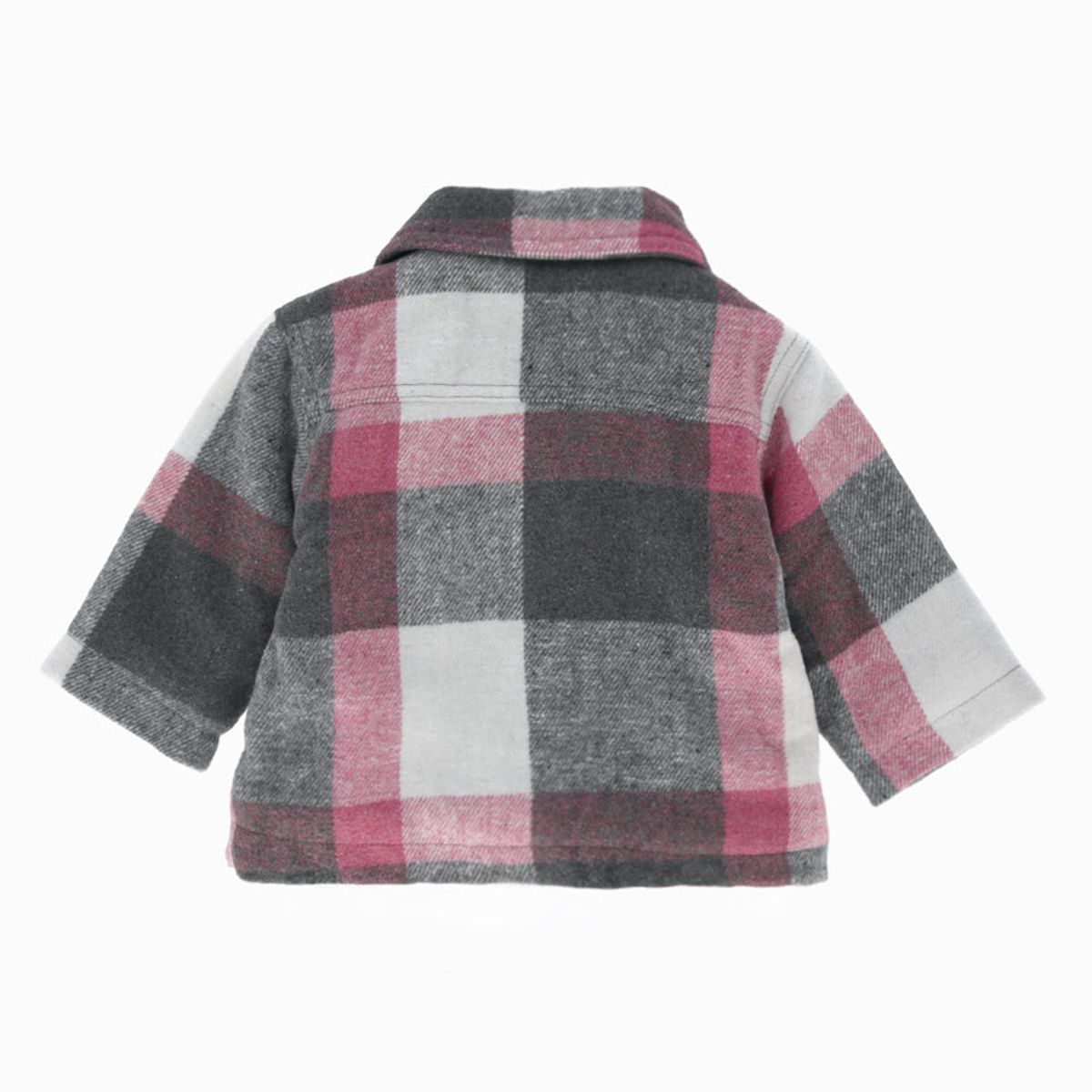 LIMONADA - Chaqueta bebés cuadrillé gris Limonada