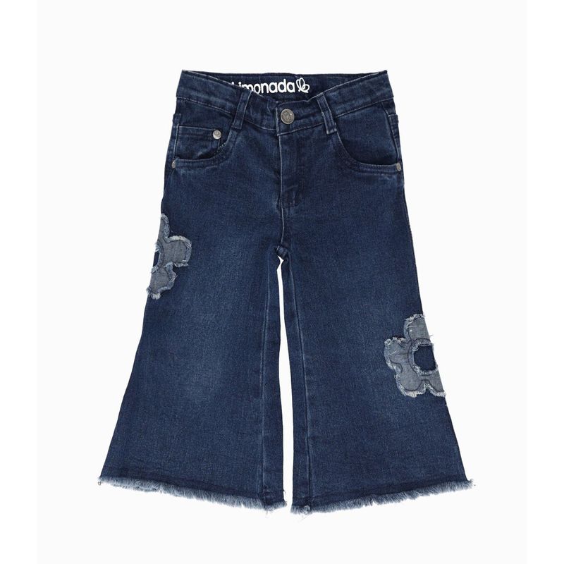 LIMONADA - Jeans bebés con diseño azul marino Limonada