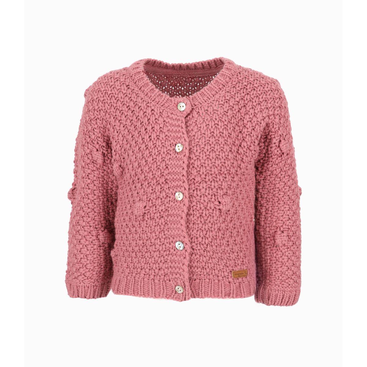 LIMONADA - Chaleco bebés tejido burdeo Limonada