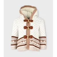 Chaleco bebés tejido blanco