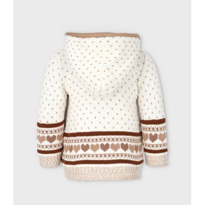 Imagen 2 del producto Chaleco bebés tejido blanco