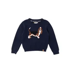 HUSH PUPPIES - Chaleco Basset Niño Azul