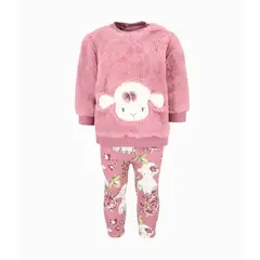 LIMONADA - Conjunto bebés con oveja burdeo