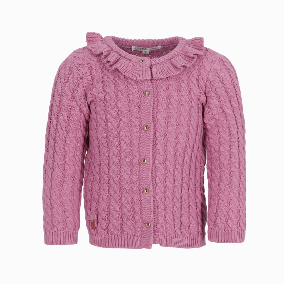 LIMONADA - Chaleco bebé tejido blanco Limonada