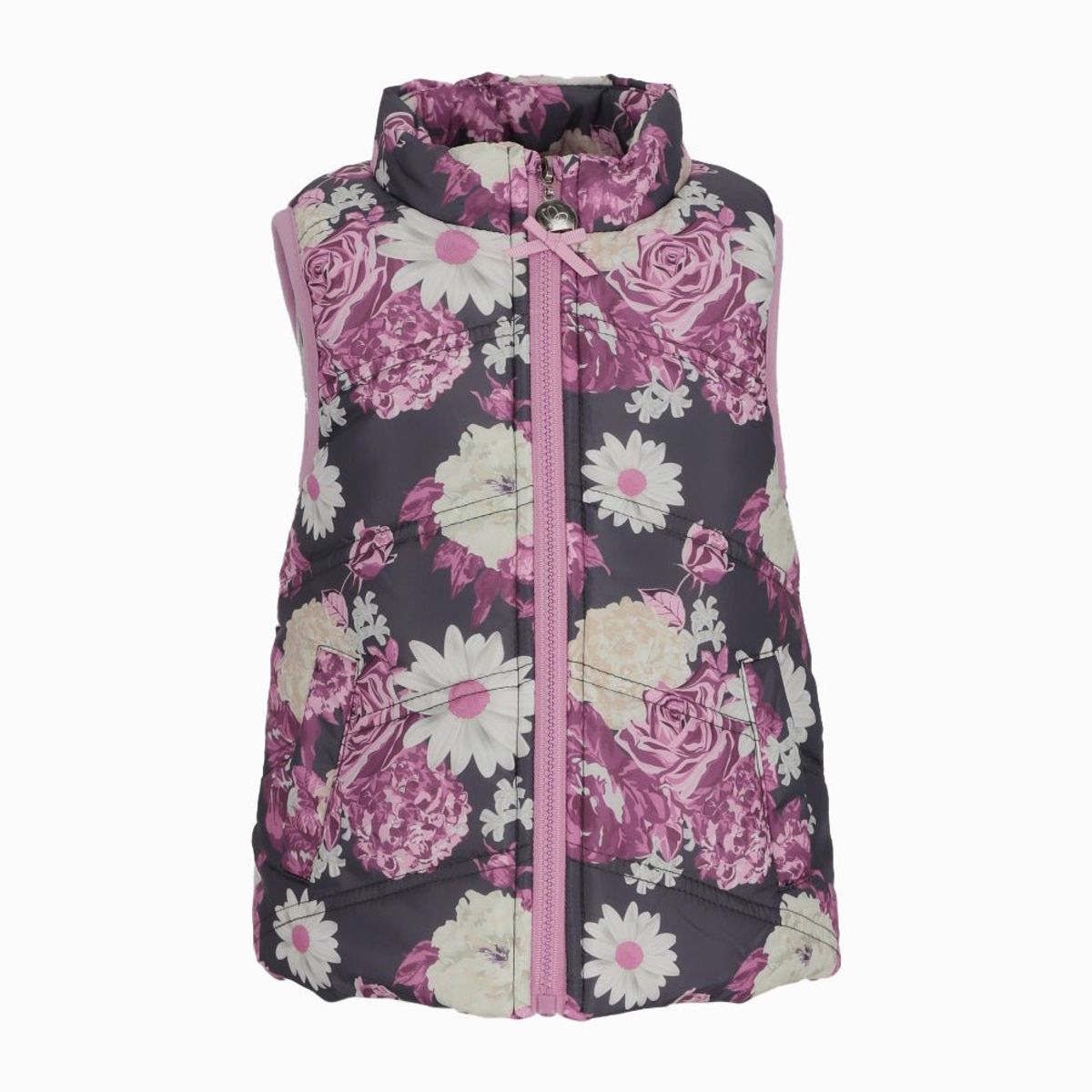 LIMONADA - Parka bebé con flores palo rosa Limonada
