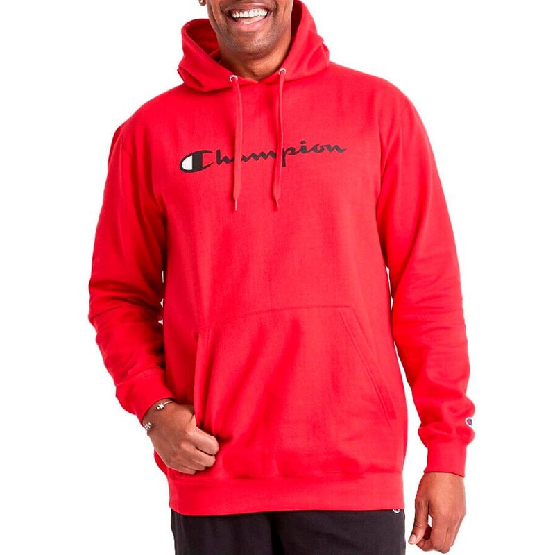 CHAMPION - Poleron Hombre Hoodie Champion Rojo