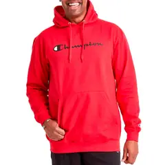 CHAMPION - Poleron Hombre Hoodie Rojo