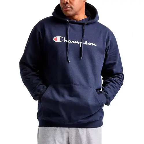 CHAMPION - Poleron Hombre Hoodie Azul.