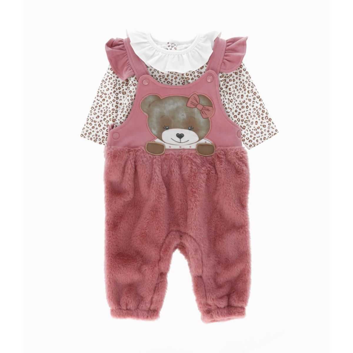 LIMONADA - Jardinera recién nacida animal print palo rosa Limonada