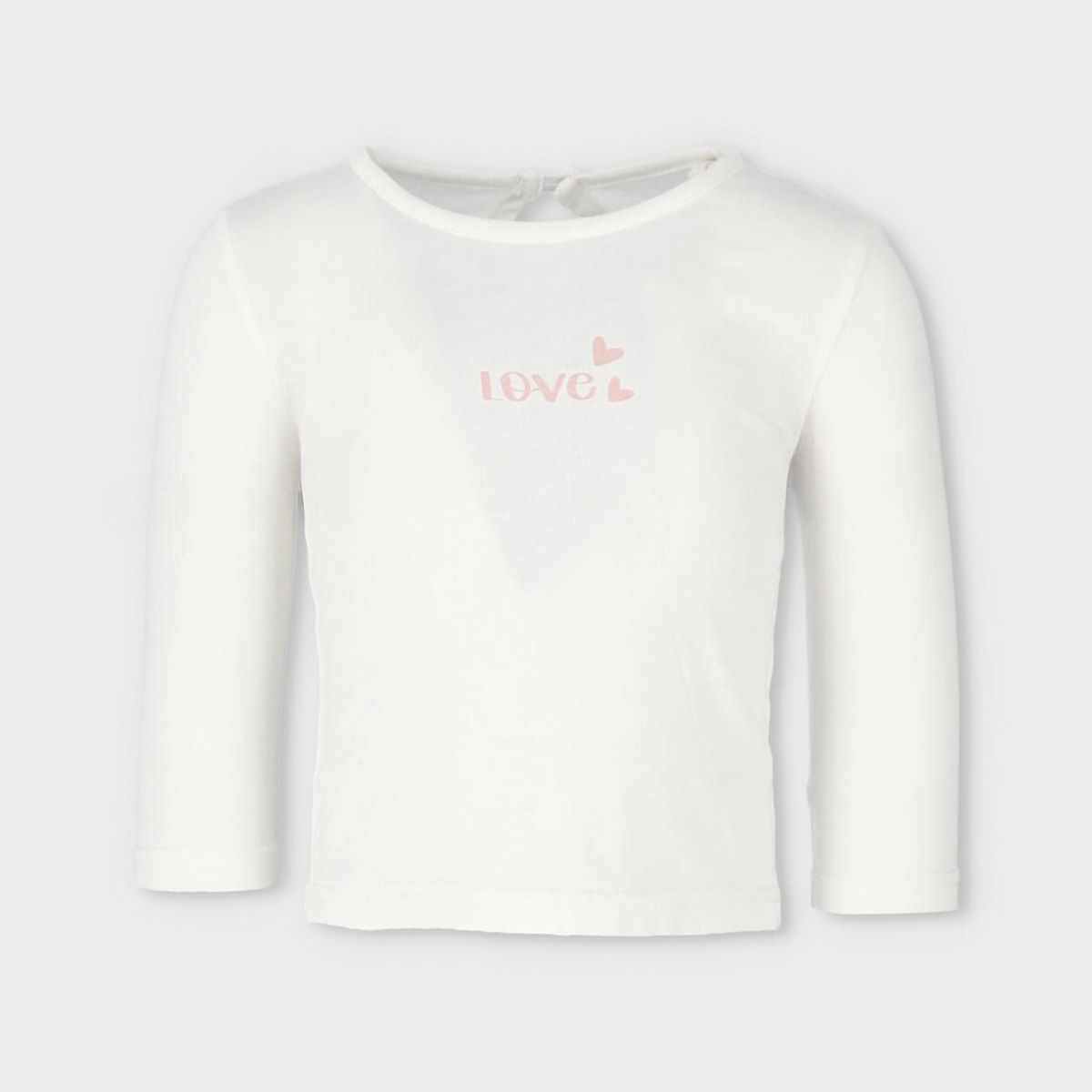 LIMONADA - Polera bebés básica blanco Limonada