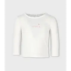 LIMONADA - Polera bebés básica blanco