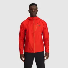OUTDOOR RESEARCH - Chaqueta Hombre Helium Rain Rojo