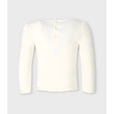 Imagen 2 del producto Polera bebés con osito blanco