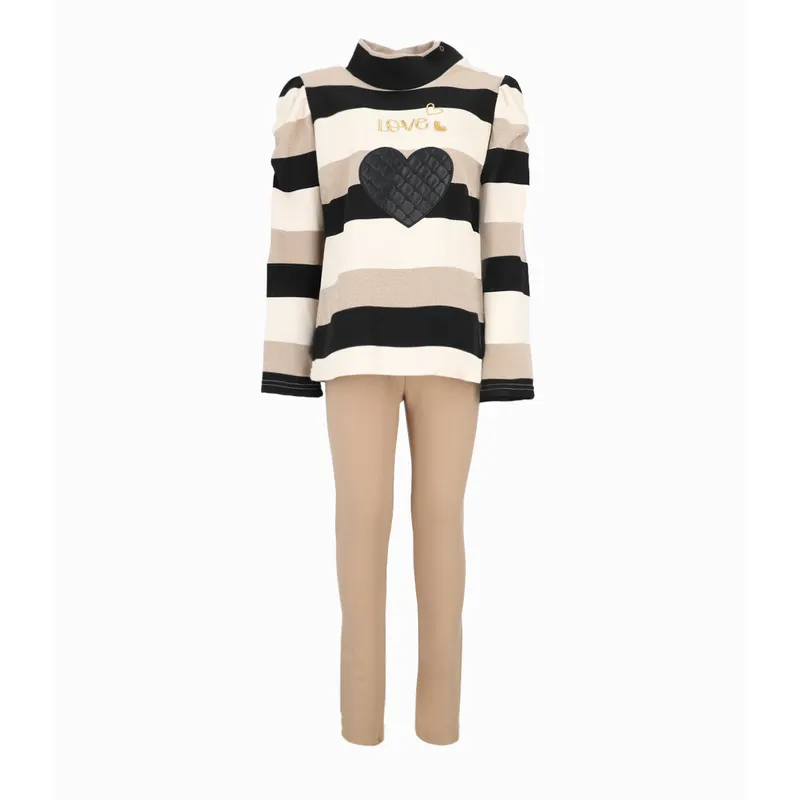 LIMONADA - Conjunto niña beatle beige Limonada