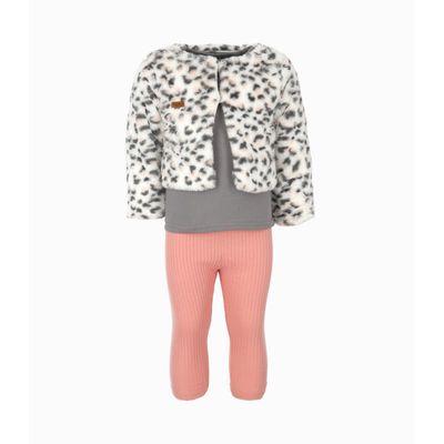 Imagen 1 del producto Conjunto bebés 3 piezas palo rosa