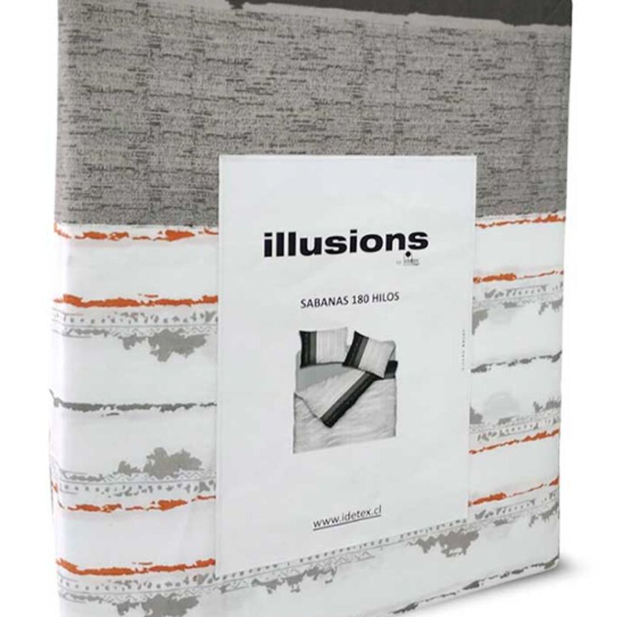 ILLUSIONS - Juego De Sábanas 180 Hilos Golet Estampa 2 Plazas