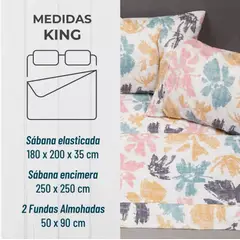 ATLAS - Sabanas Estampadas King