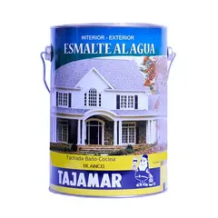 TAJAMAR - ESMALTE AGUA UN CUARTO GAL ROJO COLONIAL
