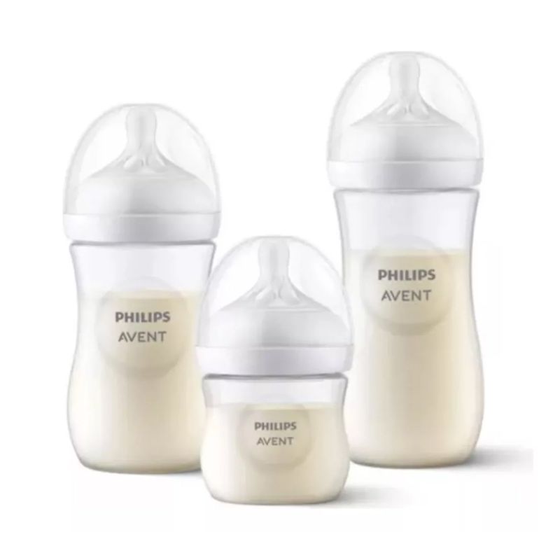AVENT - Set Triple Pack Natural Avent Scd83827 125ml+ 260ml Y 330ml