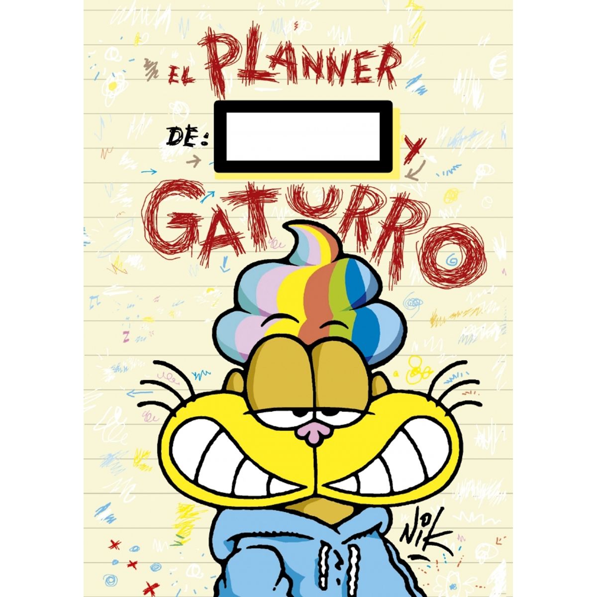 SUDAMERICA - Libro Planner de Gaturro - Nik