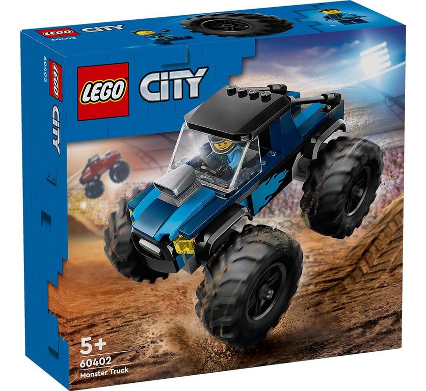 City Carro Monstruo Azul