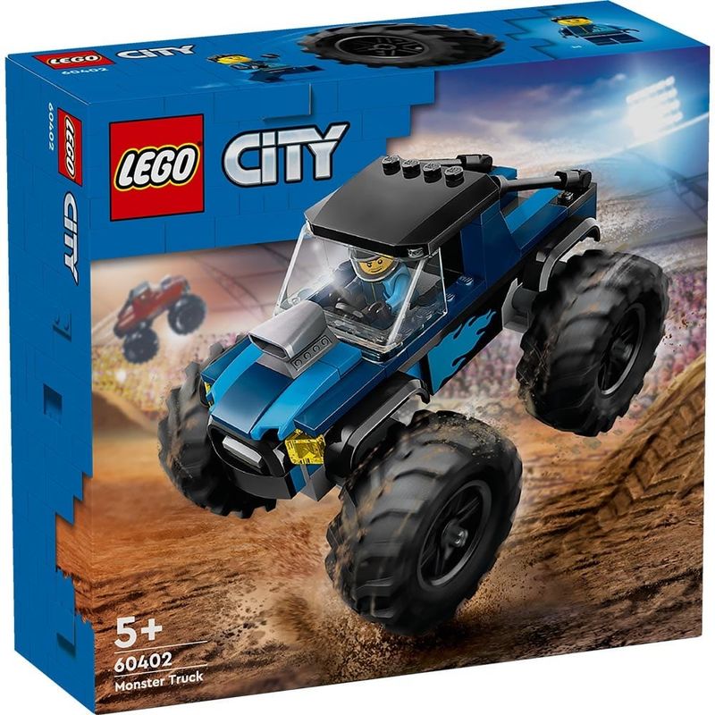 LEGO - Lego City Carro Monstruo Azul