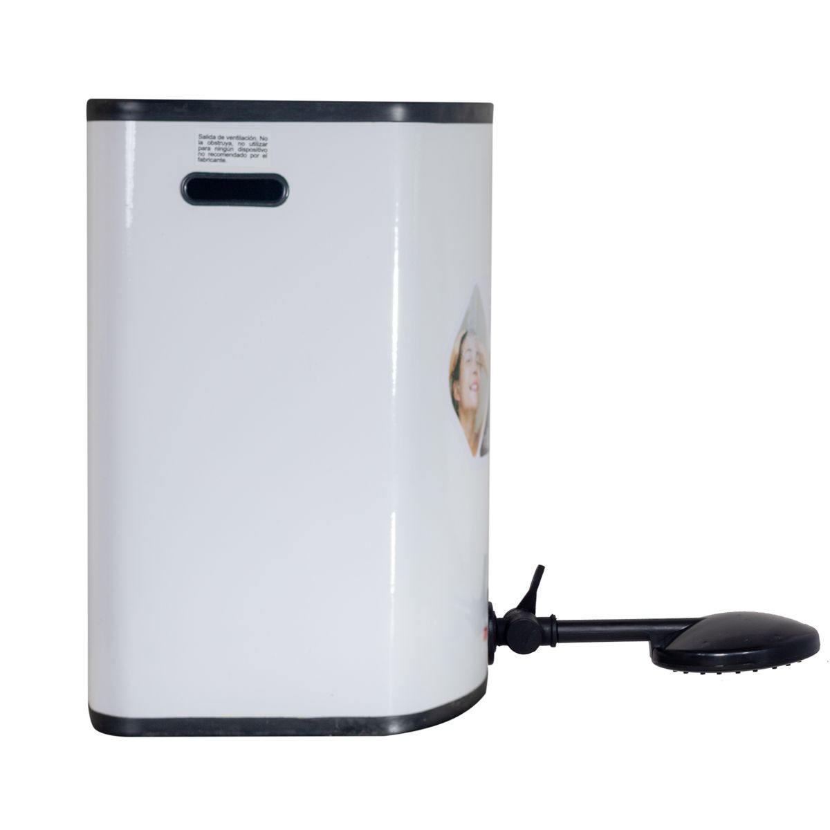 INDELPLAS - Calefón Ducha Eléctrica Diluvio Blanco