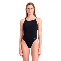 ARENA - Traje De Baño Mujer Lace Back Solid Bl