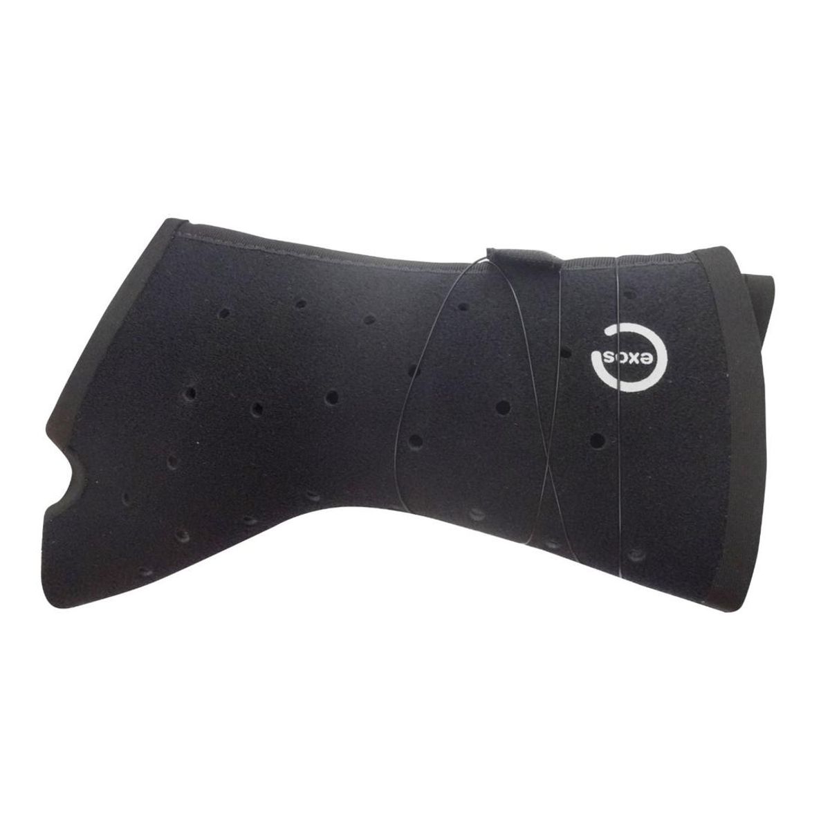 EXOS - Muñequera Férula Pulgar Larga Derecha Negra Talla S EXOS