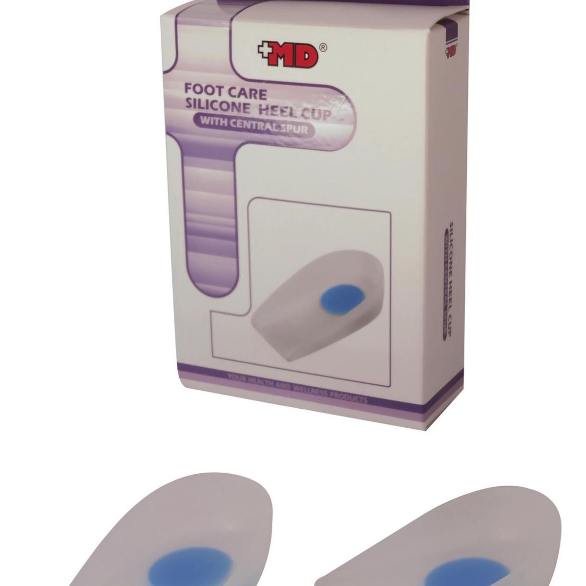 MAXCARE - Talonera Silicona ´+MD - Agua - S