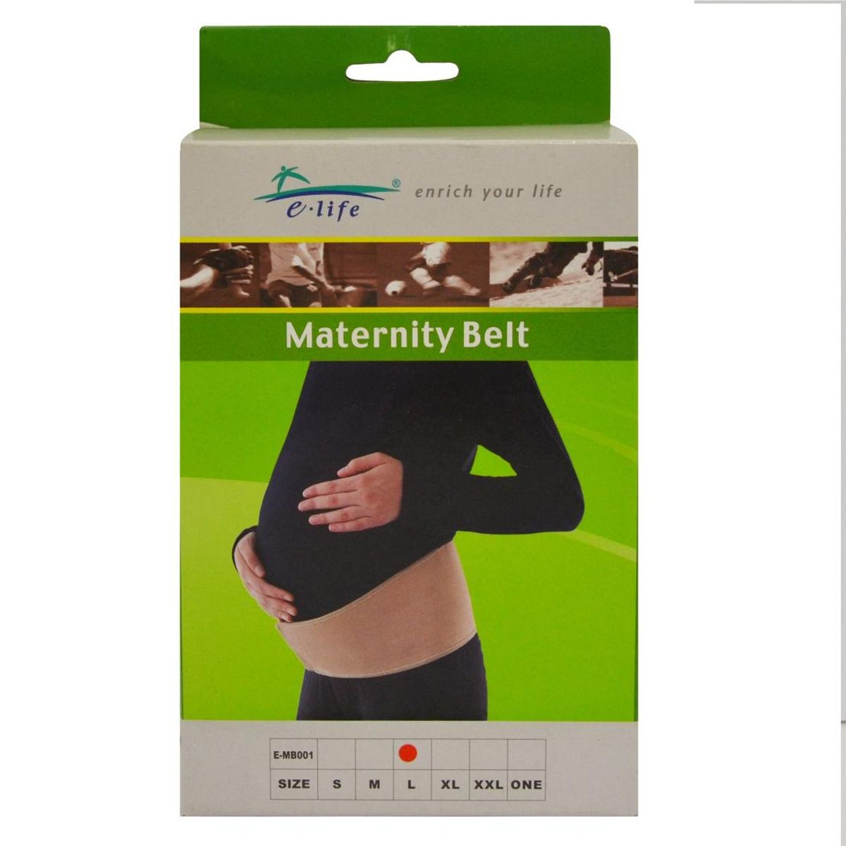 MAXCARE - E-Life Faja Maternal Talla 16 Al 18 (L) Isotemp MAXCARE