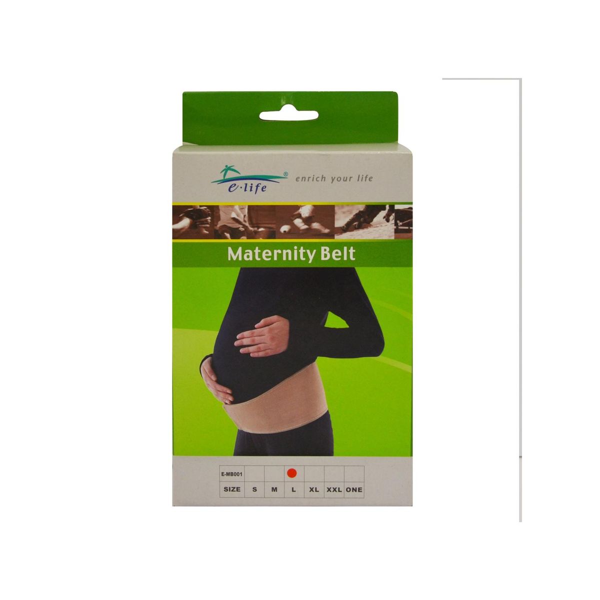 MAXCARE - E-Life Faja Maternal Talla 16 Al 18 (L) Isotemp MAXCARE