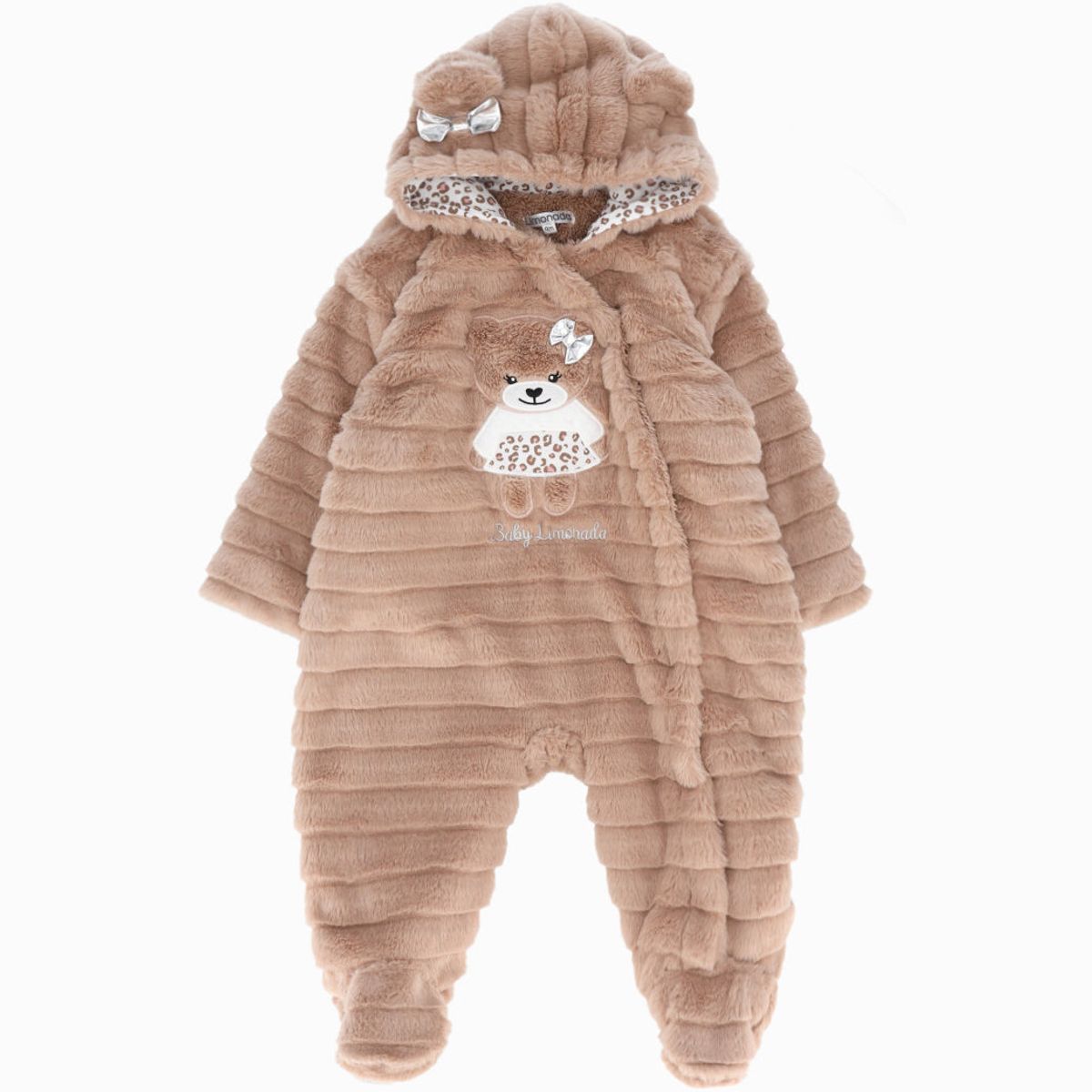 LIMONADA - Saquito recién nacida con osito chocolate Limonada