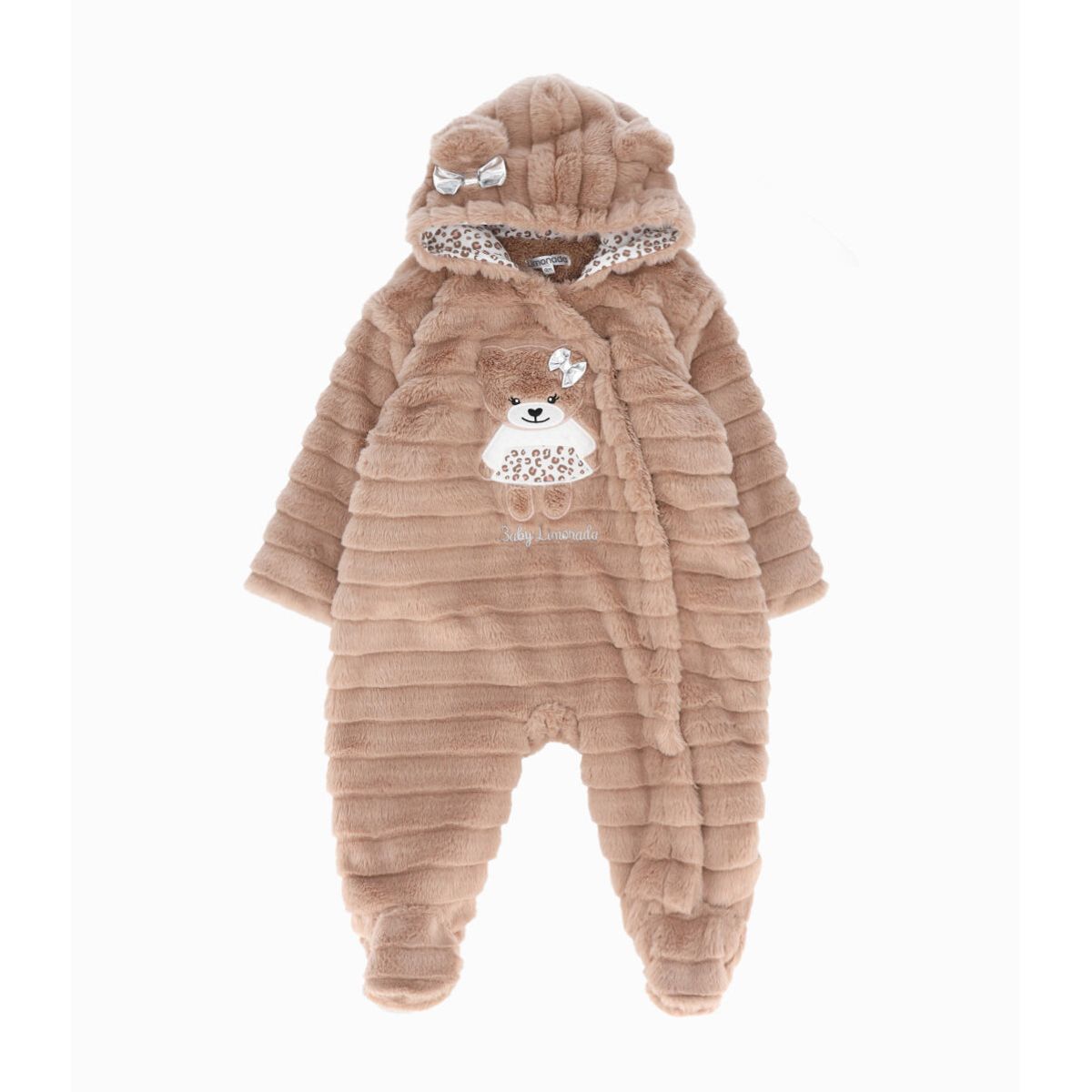 LIMONADA - Saquito recién nacida con osito chocolate Limonada