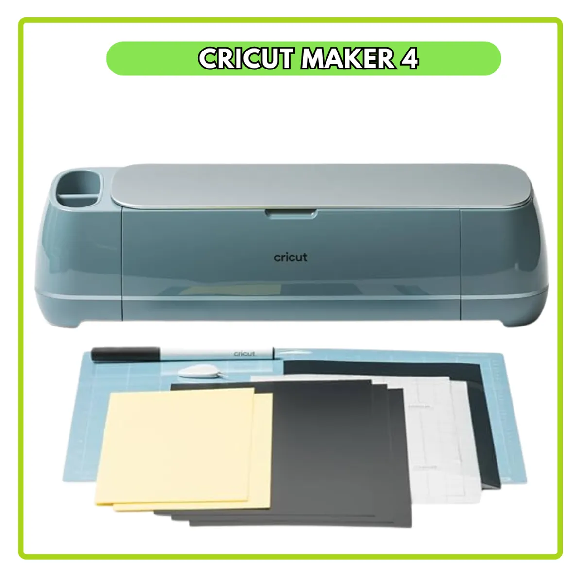 CRICUT - KIT Cricut Maker 4 Verde Salvia