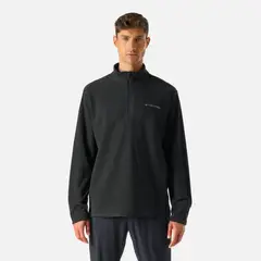 VULCANO - Polerón Hombre Cool Down 1/4 Zip Fleece Negro
